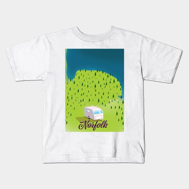 Norfolk Kids T-Shirt by nickemporium1